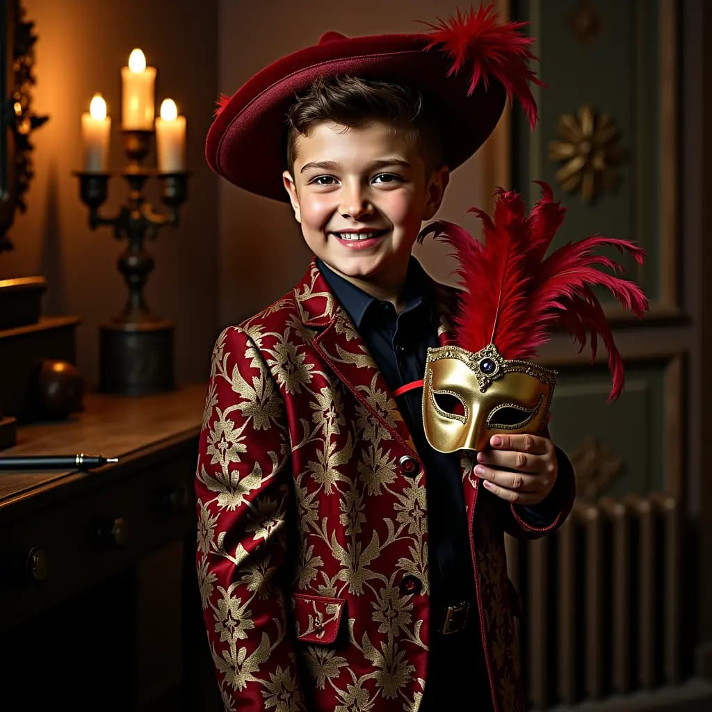Venetian Masquerade example 3